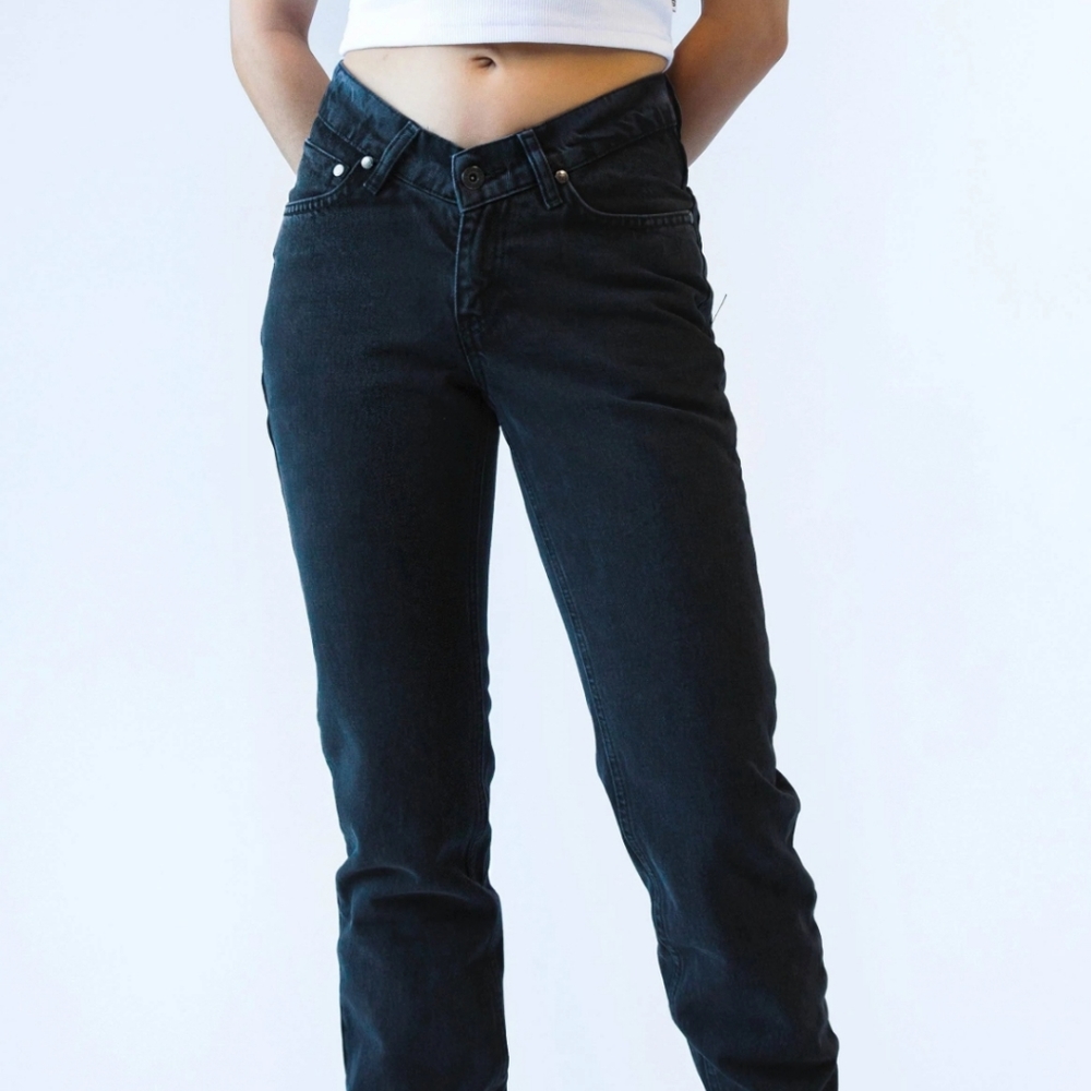 THE RAGGED PRIEST V Cut Denim Jeans NWT